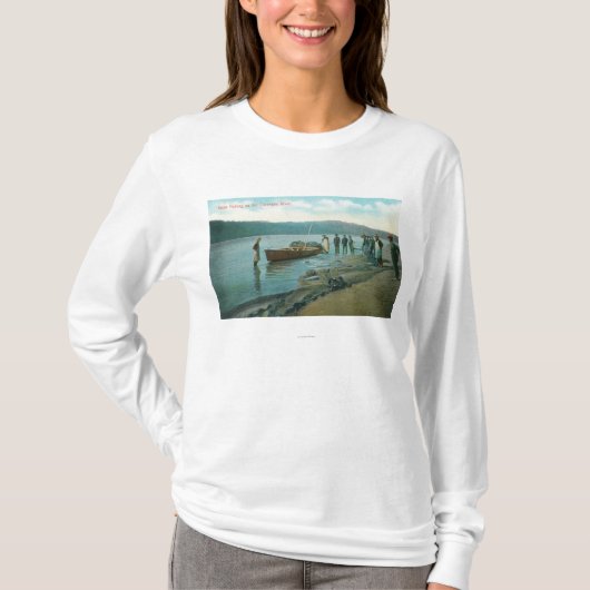 Zaad Vist op de rivier de Columbia, OF T-shirt (Voorkant)