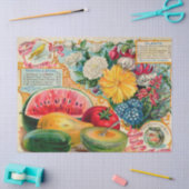  zaadblaasvruchten en -bloemen tissuepapier (Craft)