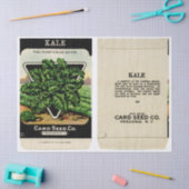 zaadbundel en instructies tissuepapier (Craft)