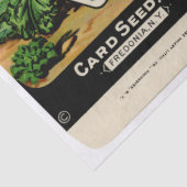 zaadbundel en instructies tissuepapier (Detail)