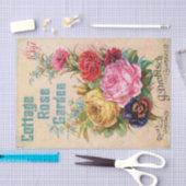  zaadcatalogus 1897 Roos van katoen Tuin Tissuepapier (Craft)