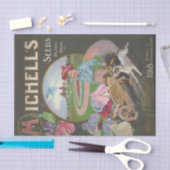  zaadcatalogus 1904 Planten van Michell Tissuepapier (Craft)