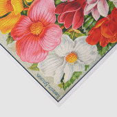  zaadcatalogus Begonias Tissuepapier (Detail)