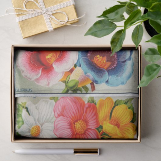 zaadcatalogus Begonias Tissuepapier (Geschenk)