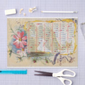  zaadcatalogus F. Barteldes en Co. 1896 Tissuepapier (Craft)