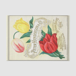 zaadcatalogus Henderson Autumn Bulbs 1898 Tissuepapier