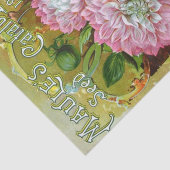  zaadcatalogus, Maule's 1894 Tissuepapier (Detail)