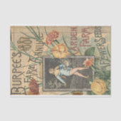  zaadcatalogus Mozaïek Burpee's 1887 Tissuepapier (Voorkant)