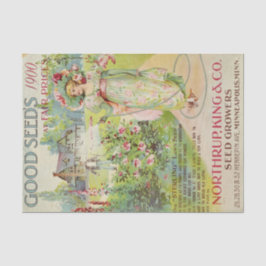  zaadcatalogus Northrup 1900 Tissuepapier