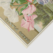 zaadcatalogus Vaughan's Seed Store, 1910 Tissuepapier (Detail)