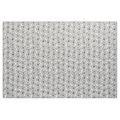 Zaadhoofden - Zwart op Wit Stof (Yard (91,4 cm))