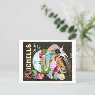  zaadpakket. briefkaart