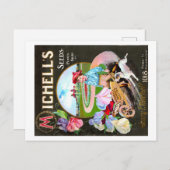  zaadpakket. briefkaart (Voorkant / Achterkant)