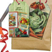  zaadpakket cadeaulabel