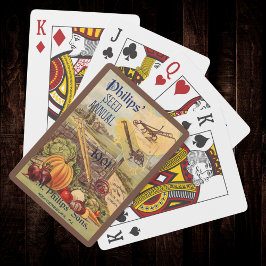 Zaadpakket Catalogus Plantaardig Boerderij 1901  Pokerkaarten