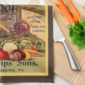 Zaadpakket Catalogus Plantaardig Boerderij Bruin V Theedoek