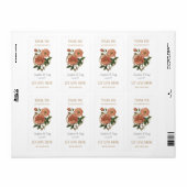 Zaadpakket etiketten bruiloft gunsten (Full Sheet)
