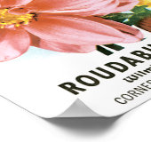  zaadpakketkunst, Dahlia Garden Flowers Poster (Hoek)