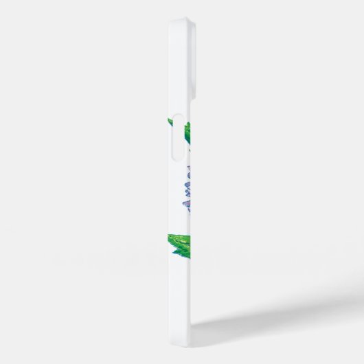 zaadpakketkunst, Paarse asterbloemen Case-Mate iPhone Case (Achterkant / Rechts)