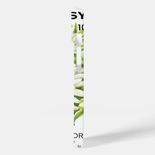  zaadpakketkunst, Shasta Daisy Flowers Case-Mate iPhone Case (Achterkant / Links)