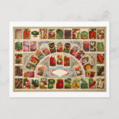  zaadpakketten briefkaart (Voorkant)