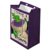 Zaadpakkettenpenselen uit de jaren '50 medium cadeauzakje (Voorkant Gekanteld)