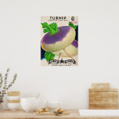 Zaadpakkettenpenselen uit de jaren '50 poster (Keuken)