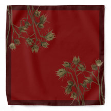 Zaadpeulen op een Bandana