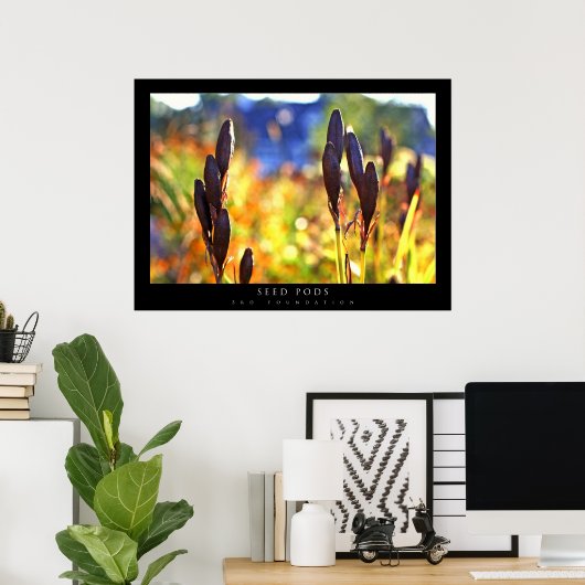 zaadpotigen poster (Thuiskantoor)