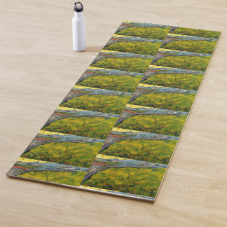 Zaadveld bij zonsopgang door Vincent van Gogh Yogamat