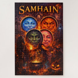 Zaag in rituele hemelse maan gezichten episch 1000 legpuzzel