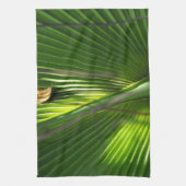 Zaagpalmetfoto Close-up Theedoek (Verticaal)
