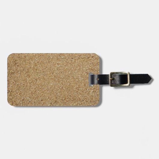 Zaagsel Bagagelabel (Voorkant horizontaal)