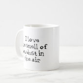 zaagsel koffiemok (Voorkant links)