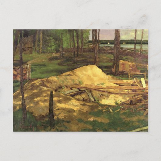 Zaagsel Pit, 1876 Briefkaart (Voorkant)