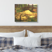 Zaagsel Pit, 1876 Canvas Afdruk (Insitu (Slaapkamer))