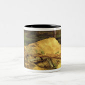 Zaagsel Pit, 1876 Tweekleurige Koffiemok (Center)