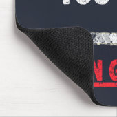 Zaagstof: Glitter Lumberjack met Man Muismat (Hoek)