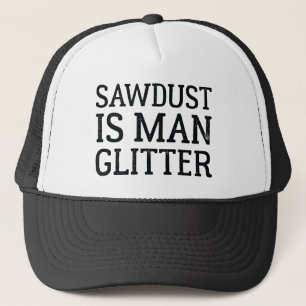 Zaagstof is Man glitter Trucker Pet