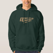 Zaagstof is Man Glitter Woodworking humor Hoodie (Voorkant)