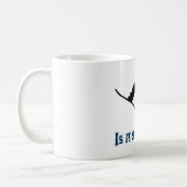 Zaagt het toch? - Snowboarding Koffiemok (Links)