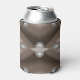 Zaagtand gerand concentrische aarde Toon Ombre Art Blikjeskoeler