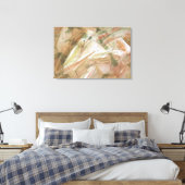 zaagtanden canvas afdruk (Insitu (Slaapkamer))