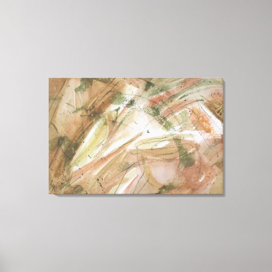 zaagtanden canvas afdruk (Voorkant)