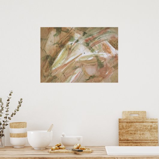 zaagtanden poster (Keuken)