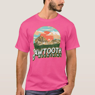 Zaagtandgebergte Idaho T-shirt
