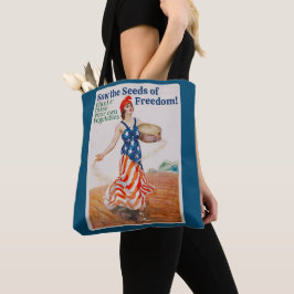 Zaai de Zaden van de Vrijheid! Schoudertas Tote Bag