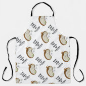 Zaai het zaad van succes dicotyledon Bean Seed Schort (Voorkant)