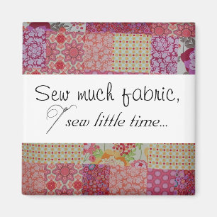 Zaai veel stof, naai weinig tijd... magneet