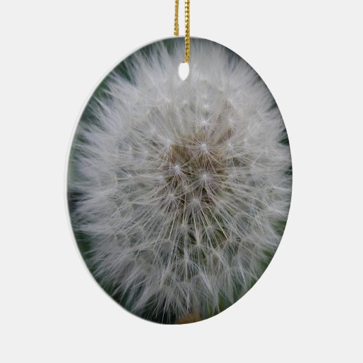 Zaaibloem Aangepaste verjaardag Keramisch Ornament (Rechts)